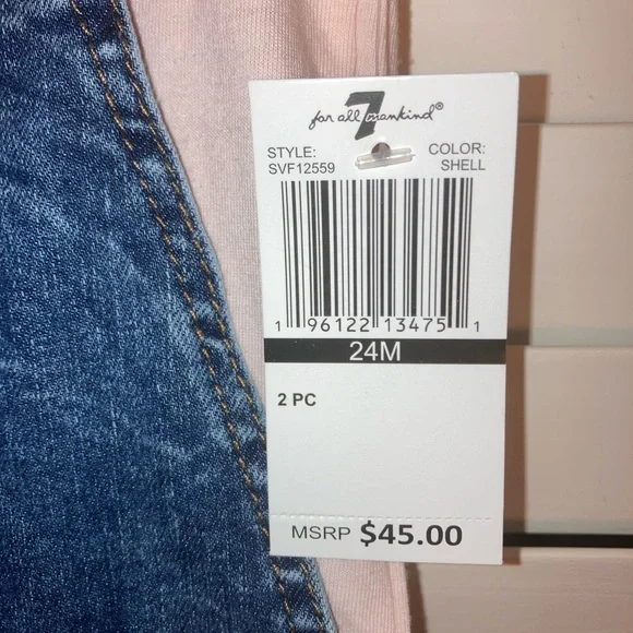 Girls 7 For All Mankind Outfit - Picture 3 of 4